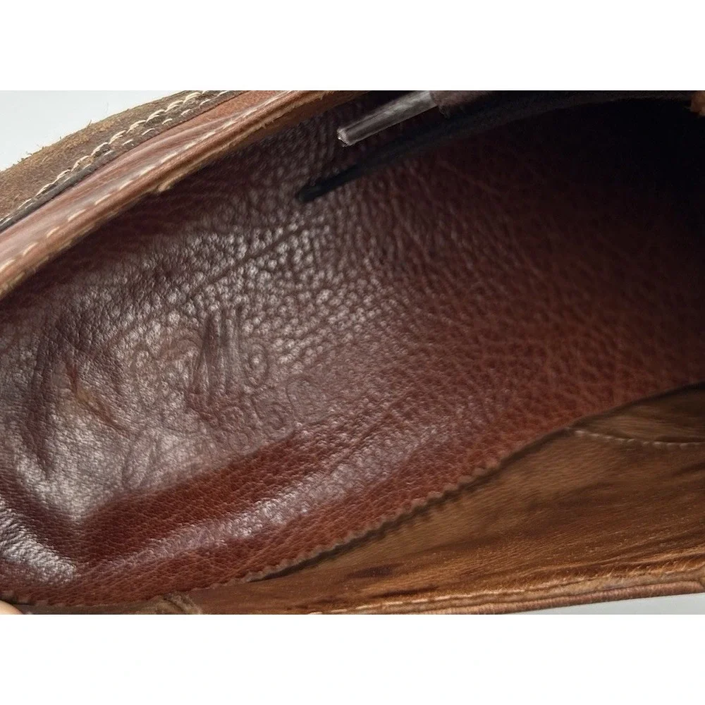 Johnston Murphy 1850 Dress Shoes Mens‎ 13 M Oxford Wingtip Brown Lace Up Casual